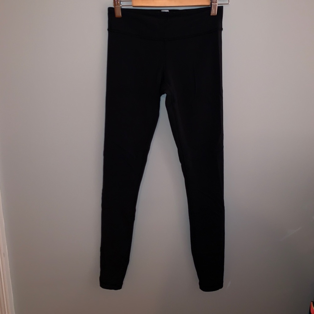 Ivivva Girls black full length leggings